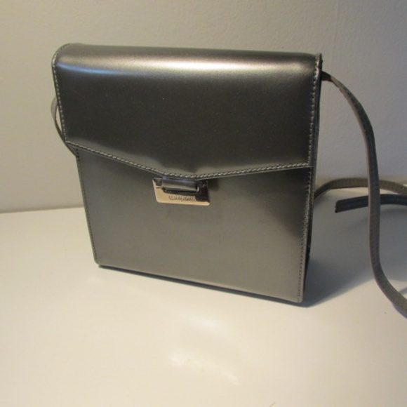 Vintage Wiljotti Shoulder Bag, Metallic Grey - Picture 2 of 7